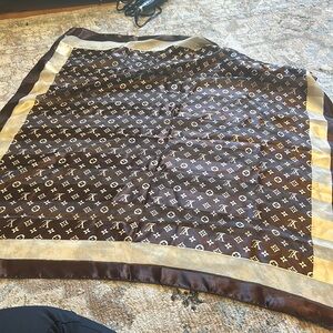 Louis Vuitton silk scarf